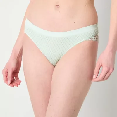 Ambrielle Seamless Lace Cheeky Panty 14p050