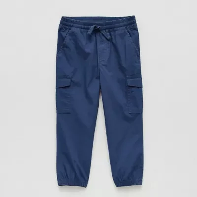 Okie Dokie Toddler & Little Boys Cinched Cargo Pant