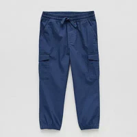 Okie Dokie Toddler & Little Boys Cinched Cargo Pant