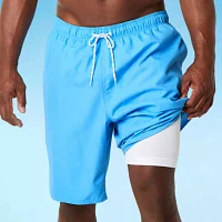 St. John's Bay Mens Swim Trunks Big and Tall