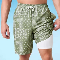 Arizona Mens Swim Trunks Big and Tall