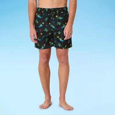 Burnside Mens Animal Swim Trunks
