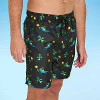 Burnside Mens Animal Swim Trunks