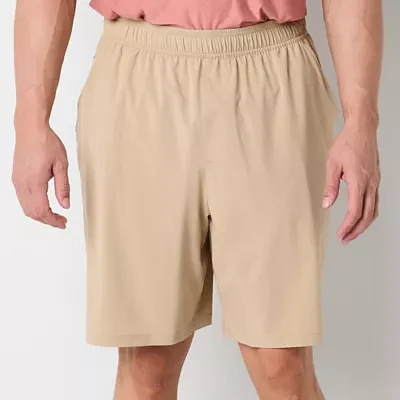 Xersion 8 Inch Featherlite Woven Mens Big and Tall Workout Shorts