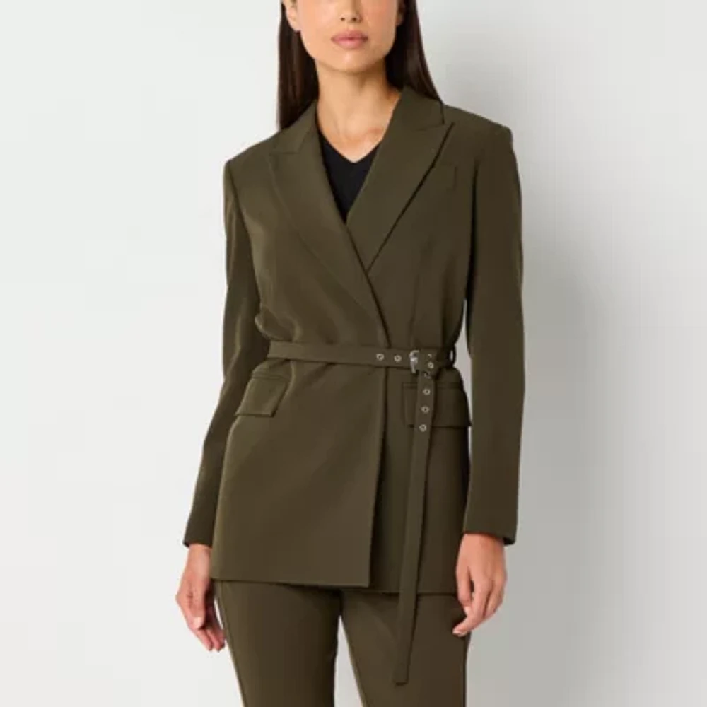 Worthington Womens Regular Fit Blazer-Tall