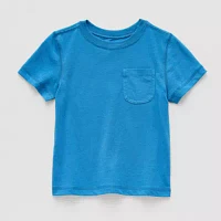 Okie Dokie Toddler & Little Boys Crew Neck Short Sleeve T-Shirt