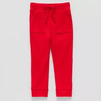 Okie Dokie Toddler & Little Boys Cinched Jogger Pant