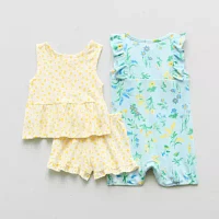 Btween Baby Girls 3-pc. Clothing Set