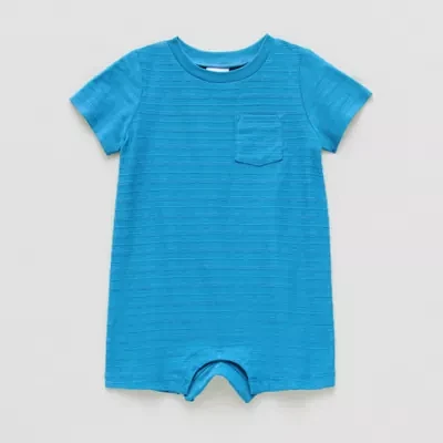 Okie Dokie Baby Boys Short Sleeve Romper