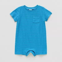 Okie Dokie Baby Boys Short Sleeve Romper