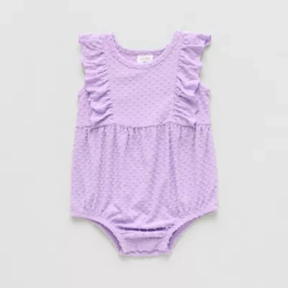 Okie Dokie Baby Girls Sleeveless Romper