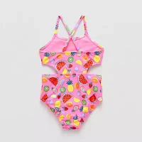 Okie Dokie Toddler & Little Girls Fruit Monokini