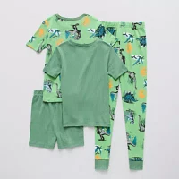 Little & Big Boys 4-pc. Jurassic World Pajama Set