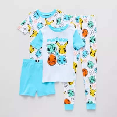 Little & Big Boys 4-pc. Pokemon Pajama Set