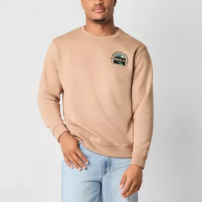 RVCA Mens Crew Neck Long Sleeve Sweatshirt