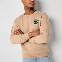 RVCA Mens Crew Neck Long Sleeve Sweatshirt