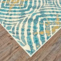 Weave And Wander Rourke Geometric Indoor Rectangular Accent Rug