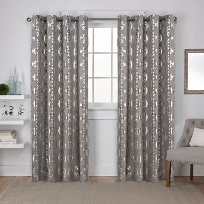 Exclusive Home Curtains Modo Light-Filtering Grommet Top Set of 2 Curtain Panel