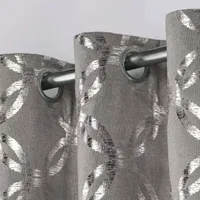 Exclusive Home Curtains Modo Light-Filtering Grommet Top Set of 2 Curtain Panel