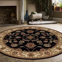 Como Intricate Traditional Oriental Area Rug