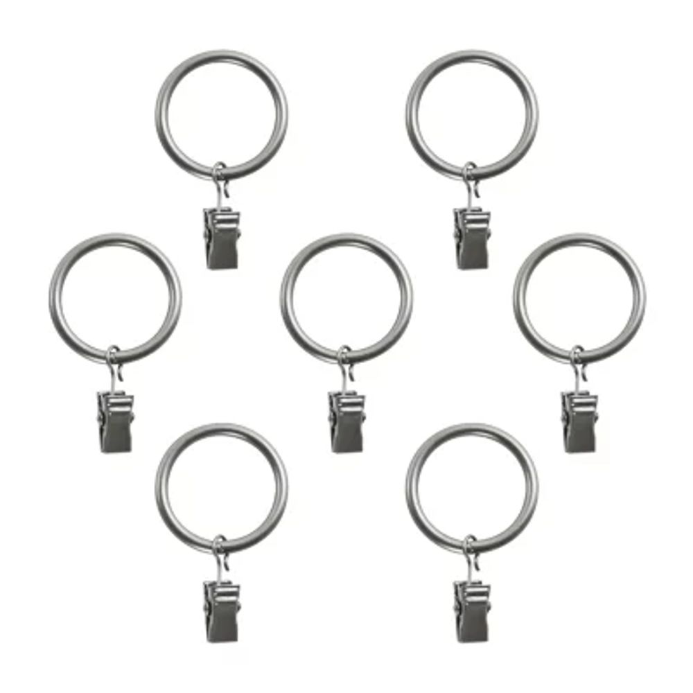 Decopolitan 7-pc. Curtain Rings