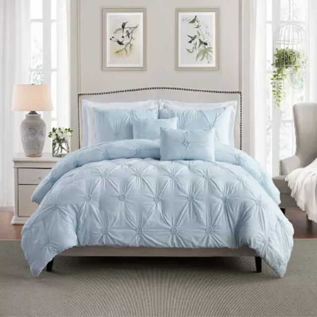Swift Home Pintuck Comforter Set 