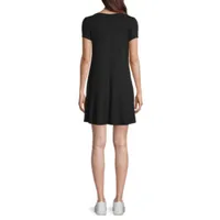Arizona Short Sleeve T-Shirt Dress Juniors