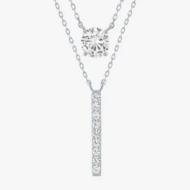 Yes Please! 2-pc. Diamond Accent Necklace Set in 14K Gold Over Silver | One Size | Necklaces + Pendants Necklace Sets | Valentine's Day