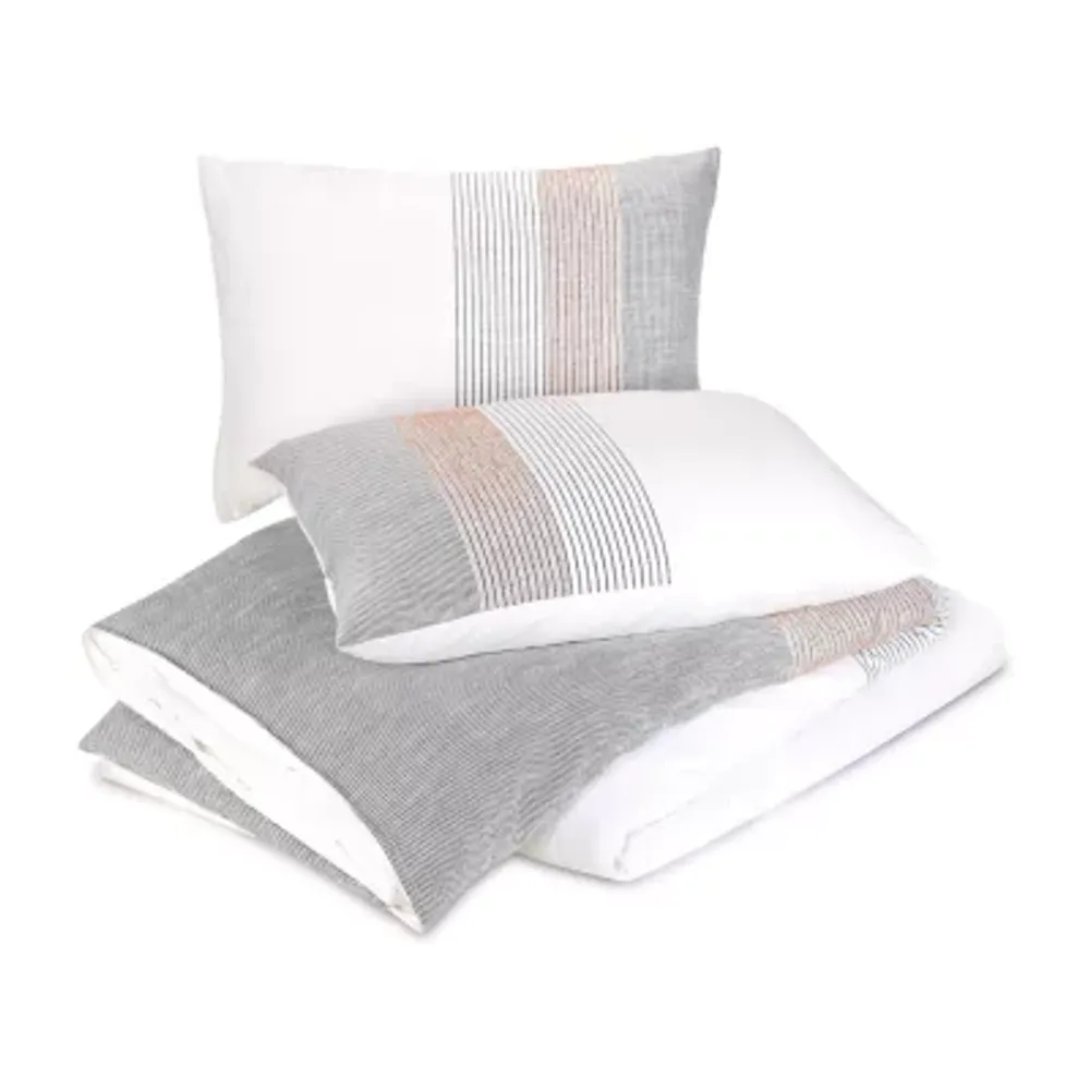 Laurel & Mayfair Holden 3-pc. Embroidered Duvet Cover Set