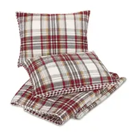 Laurel & Mayfair Camden Plaid 3-pc. Reversible Quilt Set