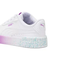 PUMA Girls Carina 2.0 Fade Speckle Sneakers