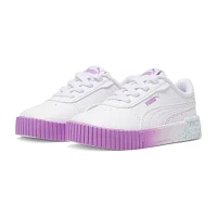 PUMA Girls Carina 2.0 Fade Speckle Sneakers