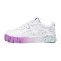 PUMA Carina 2.0 Fade Speckle Toddler Girls Sneakers