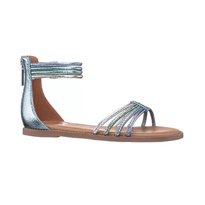 I. Miller Little & Big  Girls Jordana Ankle Strap Flat Sandals