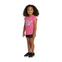 adidas Little Girls 2-pc. Short Set