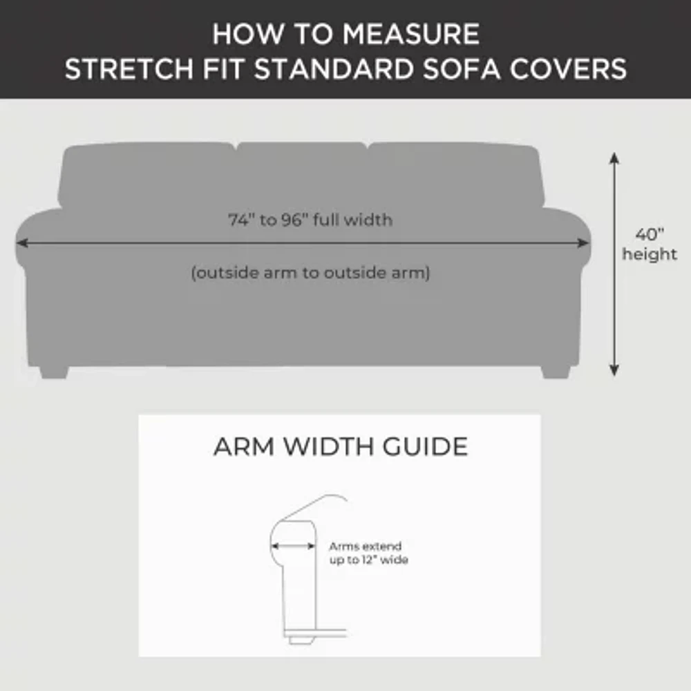 Sure Fit Cedar Stretch Sofa Slipcovers