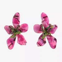 Bijoux Bar Flower Drop Earrings