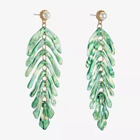 Bijoux Bar Gold Tone Drop Earrings