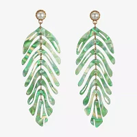 Bijoux Bar Gold Tone Drop Earrings