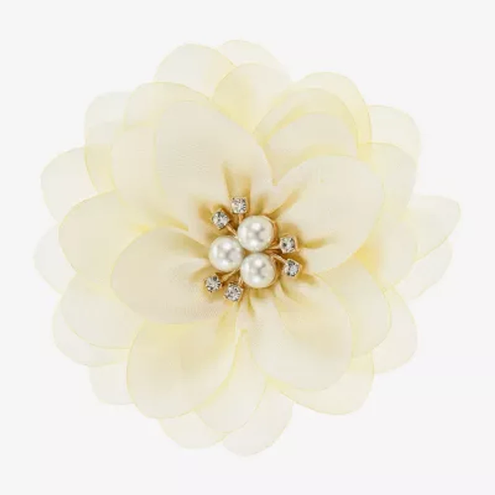 Bijoux Bar Glass Flower Brooch
