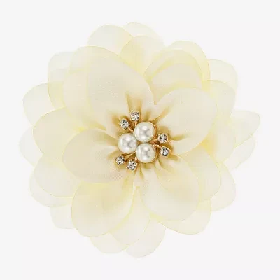 Bijoux Bar Glass Flower Brooch