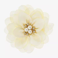Bijoux Bar Glass Flower Brooch