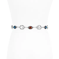 JS Jessica Simpson Jeweled Chain Womens Belt