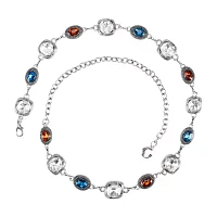 JS Jessica Simpson Jeweled Chain Womens Belt