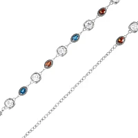JS Jessica Simpson Jeweled Chain Womens Belt