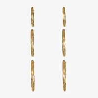 Liz Claiborne Womens Hypoallergenic 3 Pair Earring Set