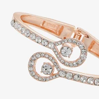 Monet Jewelry Rose Tone Bangle Bracelet