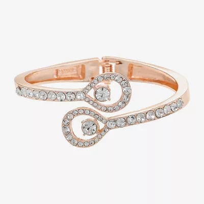 Monet Jewelry Rose Tone Bangle Bracelet