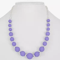 Liz Claiborne Matte Gold Tone Collar Necklace