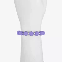 Liz Claiborne Matte Round Stretch Bracelet